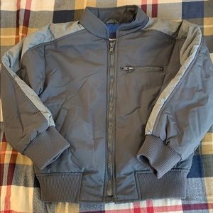 Boys size Small Fluffy Bomber jacket